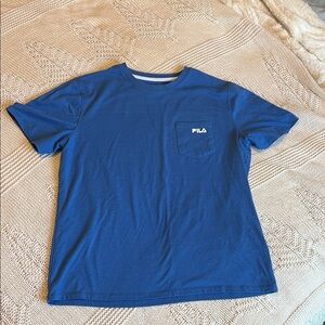 FILA Men's Classic Blue Tee